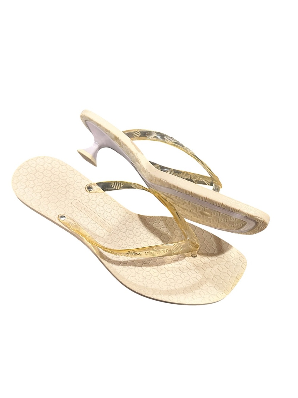 Sigerson Morrison Kitten Heel Flip Flops 40